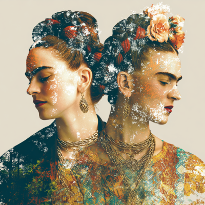 Frida Kahlo The Two Fridas 03
