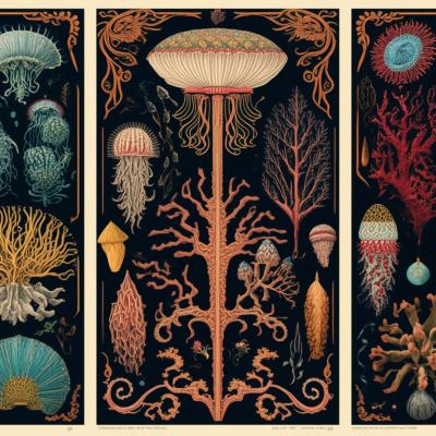 Lucid Origin Ernst Haeckel Art Forms In Nature Symmetrical Sh 2