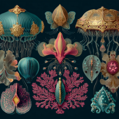 Ernst Haeckel Art Forms in Nature